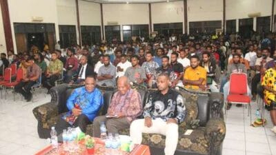 Calon Wagub Papua Constant Karma Dorong Mahasiswa Pegunungan Bintang Jadi Pemimpin