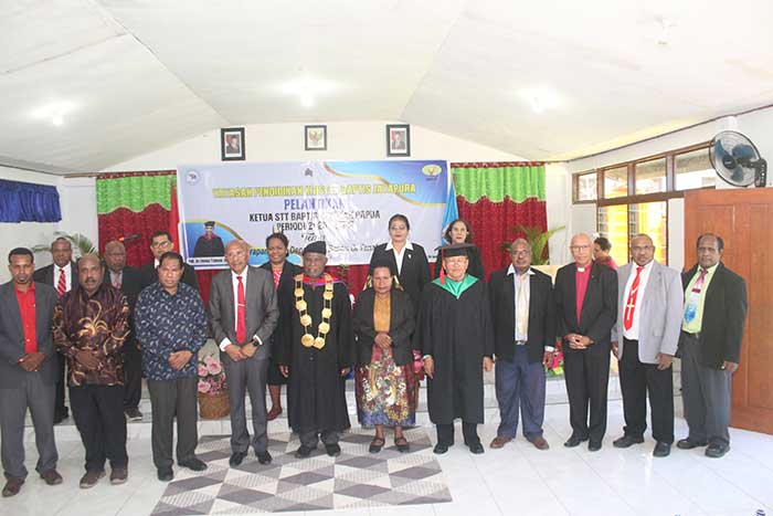 Hadiri Pelantikan Ketua STT Baptis Papua, BTM Tegaskan Peran Pendidikan dalam Membangun Tanah Papua