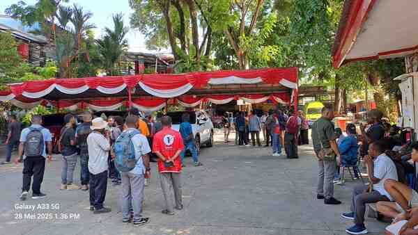 Menjelang PSU Papua, Rumah BTM Dipadati Warga: Dukungan Mengalir Tanpa Henti