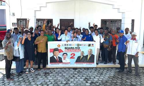 Yanni dan Koalisi Papua Cerah Konsolidasi Menuju Kemenangan Mari-Yo di PSU