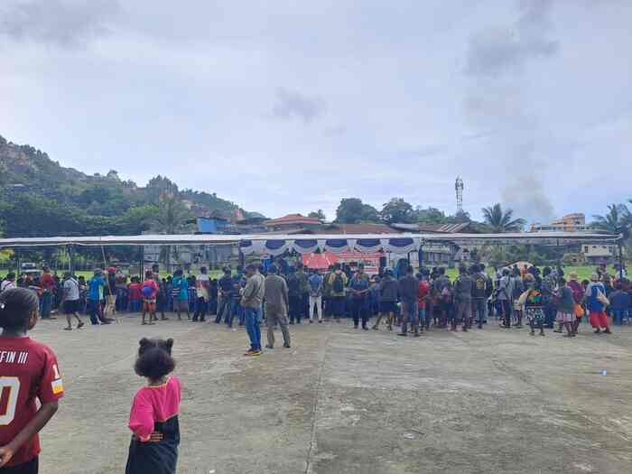 Mepago-Lapago Menyatu: Deklarasi BTM-CK Disambut Keajaiban Langit Jayapura