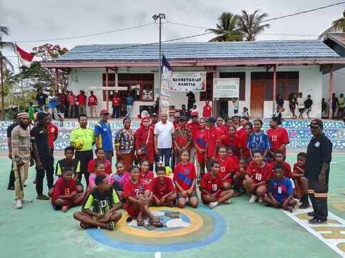BTM Resmi Buka Haufa Cup Kampung Babrongko 2025: Bangkitkan Semangat Sportivitas dan Bakat Muda Papua