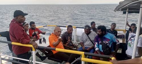 “BTM di Laut, Rakyat Menyambut”: Dukungan Mengalir dari Pemuda hingga Ketua GIDI di Atas Kapal Cantika Lestari 77