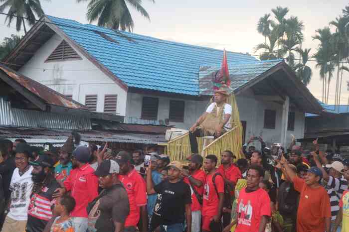 BTM Tiba di Kawera: Sambutan Penuh Cinta dari Mamberamo Raya untuk Putera Tabi