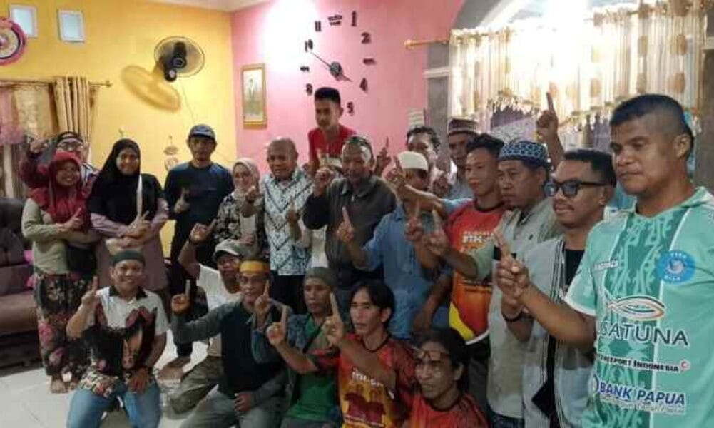 Silaturahmi di Biak, Constant Karma Terima Dukungan Tokoh Muslim dan Masyarakat Lintas Paguyuban