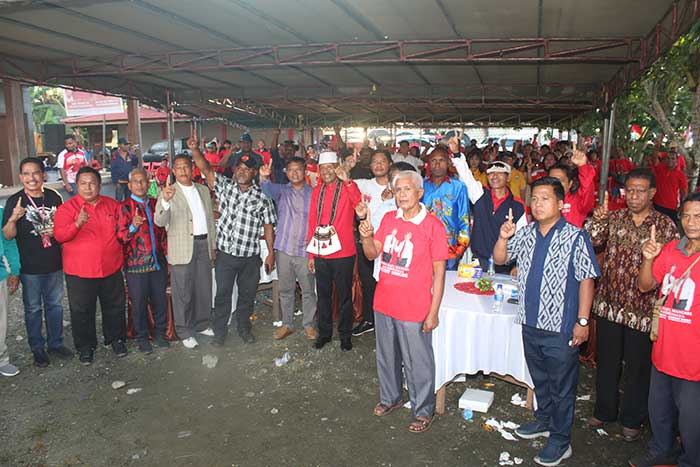 Deklarasi Besar di Sentani, Garda Muda Sangmaneta, Ondoafi, dan Tokoh Gereja Pasang Badan untuk BTM–CK