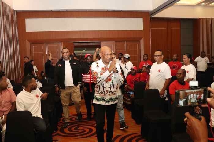 Kehadiran BTM di Rakorda PKN Disambut Meriah: Yel-Yel Menggema, menciptakan Atmosfer Penuh Semangat dan Harapan.