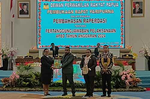DPR Papua Bahas Raperdasi Pertanggungjawaban APBD 2024
