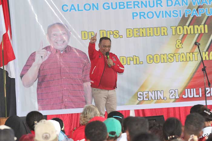 Joni Betaubun Buka Tatap Muka Terbatas BTM–CK di Yapen, Pekikan “Merdeka” Gema di Kepulauan Yapen