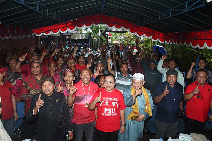 BTM-CK Kuat di Biak; Masyarakat Jawa Timur – Jawa Tengah Satu Suara di PSU Pilgub Papua