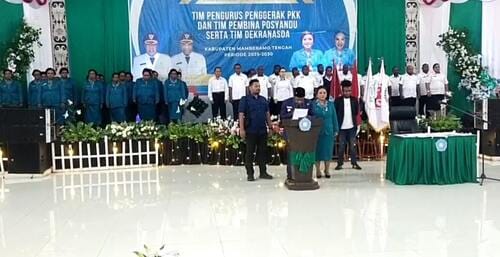 Pengurus TP PKK Kabupaten Mamberamo Tengah Periode 2024–2029 Resmi Dilantik