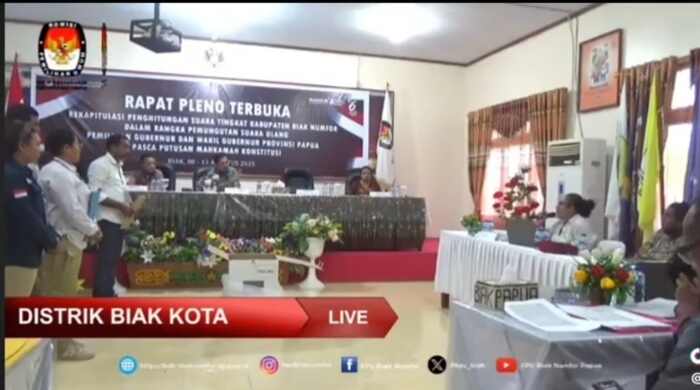 Pecat Operator Secara Lisan di Forum Pleno, Ketua KPU Biak Didesak Mundur:  PAHAM & LBH Siap Tempuh Jalur Hukum