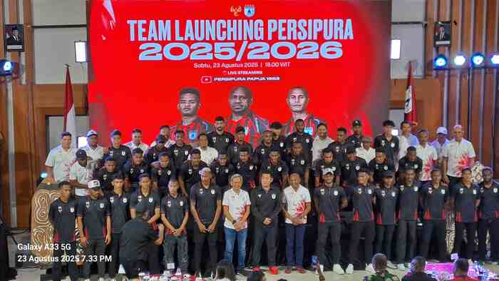 Persipura Jayapura Resmi Luncurkan Tim  untuk Liga Musim 2025/2026
