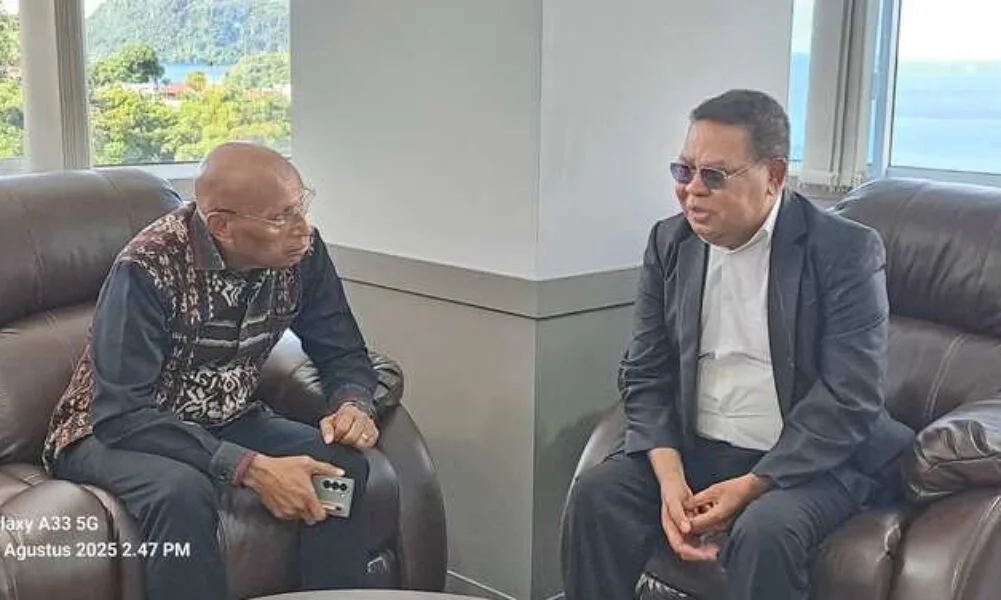 BTM Kunjungi Kantor Sinode GKI di Tanah Papua, Tunjukkan Komitmen Terhadap Gereja dan Pelayanan Umat