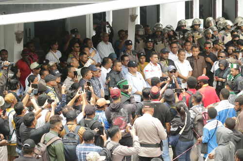 DPR Papua Apresiasi Aksi Damai Mahasiswa, Komitmen Tindaklanjuti Aspirasi