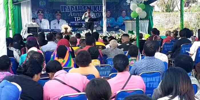 TP PKK Mamberamo Tengah Rayakan HUT ke-3, Tegaskan Komitmen Bangun Keluarga dan Masyarakat
