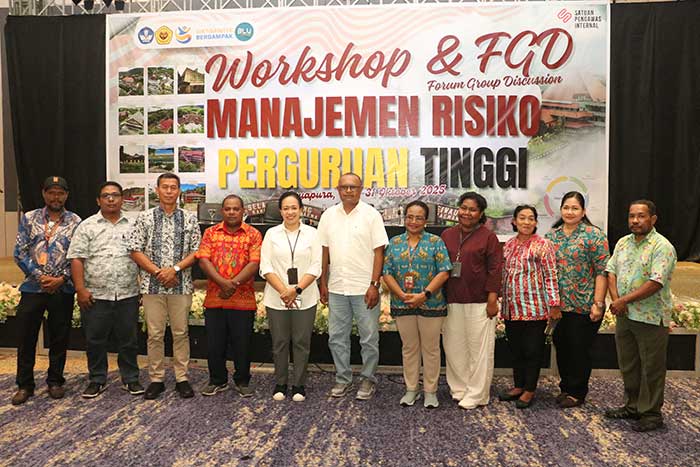 Pimpinan Fakultas Hukum Uncen  Ikuti Workshop dan FGD Manajemen Risiko Perguruan Tinggi