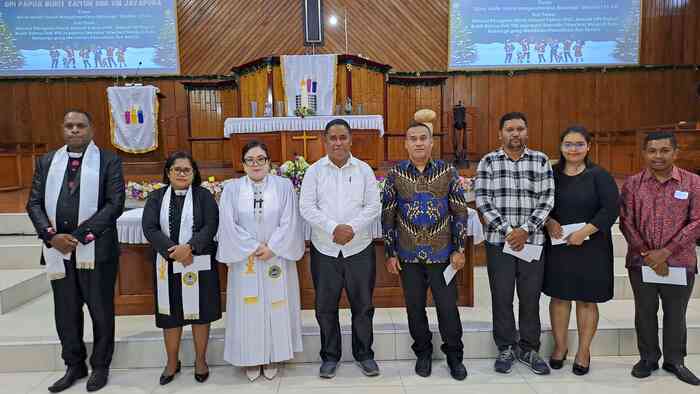 Jemaat GPI Papua Bukit Zaitun Dok VIII Jayapura Gelar Ibadah Natal Bersama dan Ibadah Minggu