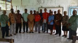 Struktur Lembaga Adat Er Sroyer Resmi Terbentuk di Kampung Nyanbarai