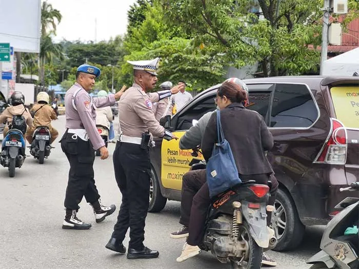 Operasi Keselamatan Cartenz 2026, Polisi Tegur 47 Pelanggar Lalu Lintas di Jayapura