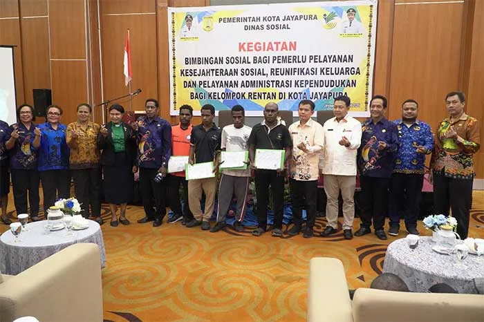 Sasar Kelompok Rentan, Pemkot Jayapura Dorong Reunifikasi Keluarga dan Akses Identitas Resmi