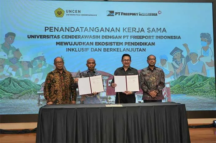UNCEN dan Freeport Indonesia Perkuat Kemitraan Strategis, Dorong Pendidikan Inklusif dan SDM Unggul di Papua