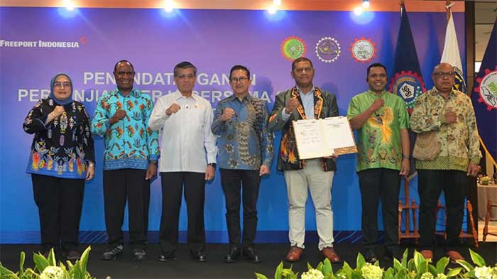 Manajemen Freeport dan Serikat Pekerja Teken PKB 2026–2028, Perkuat Hubungan Industrial dan Kesejahteraan Karyawan