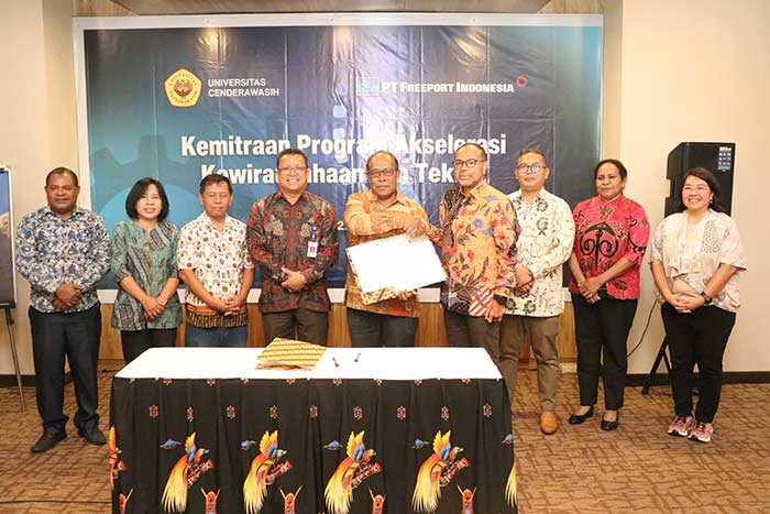 Uncen dan PT Freeport Indonesia Perkuat Kemitraan, Fokus Akselerasi Kewirausahaan dan Teknik di Papua