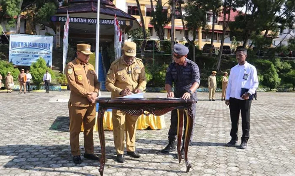Pemkot Jayapura dan BNN Papua Teken MoU Pemberantasan Narkotika,