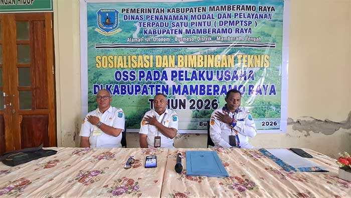 Pemkab Mamberamo Raya Genjot Legalitas Usaha OAP Lewat OSS, Akses Perizinan Kini Bisa dari Rumah
