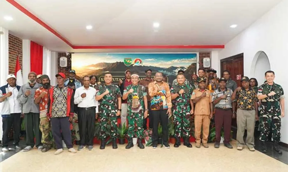 Dialog di Wamena, Pangdam Tekankan Peran Generasi Muda Menuju Papua Emas 2045