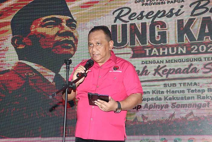 PDIP Papua Tutup Rangkaian Bulan Bung Karno dengan Ibadah Syukur dan Resepsi
