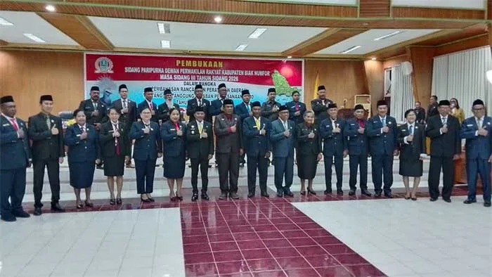 DPRK Biak Mulai Mengkaji Raperda Pertanggungjawaban APBD 2025, Soroti Akuntabilitas Pengelolaan Keuangan Daerah