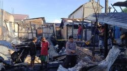 Lima Rumah Terbakar di Hamadi, Polisi Selidiki Penyebab Kebakaran