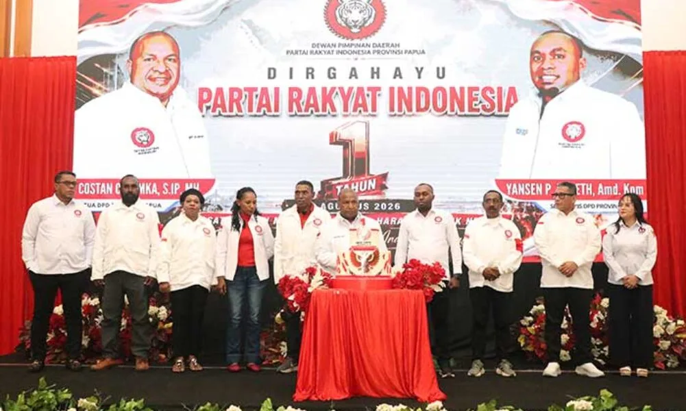 HUT Pertama PRI Papua, Momentum Perkuat Struktur hingga Akar Rumput