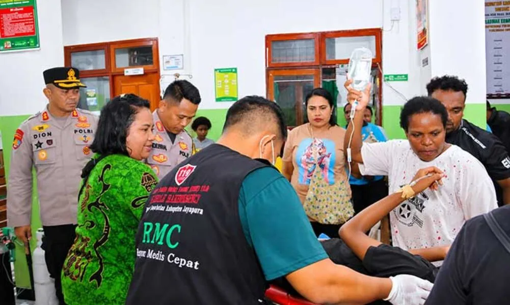 Kapolres Jayapura Turun Tangan, Korban Dugaan Insiden MBG Terus Bertambah