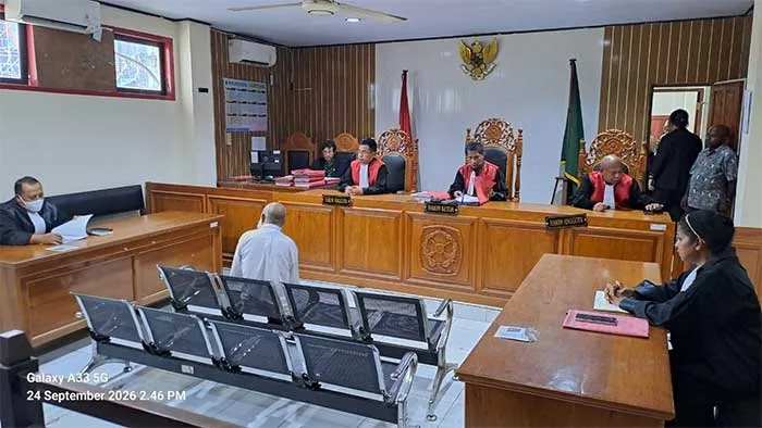 Jaksa Tuntut Herixon Korwa 1 Tahun dalam Kasus Surat Tanah Bukit Jokowi