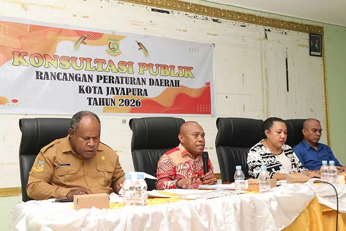 4 Raperda Inisiatif DPR Kota Jayapura Masuk Tahap Konsultasi Publik