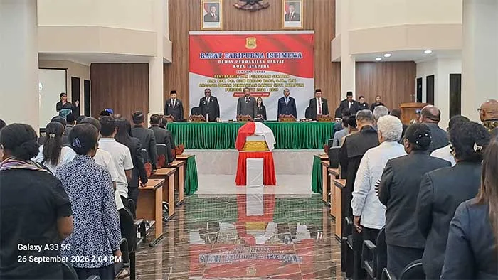 DPRK Jayapura Gelar Paripurna Pelepasan Jenazah Pdt Hein Carlos Mano