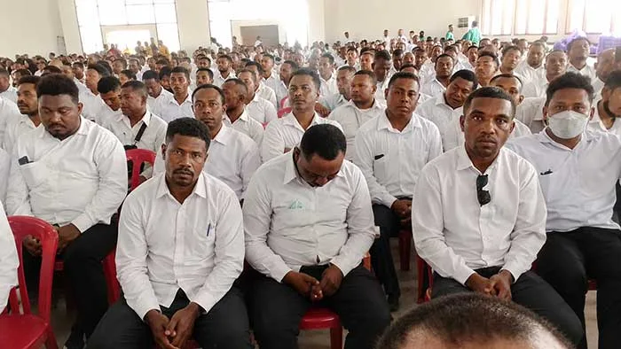 Pemkab Biak Numfor Teken Kontrak 634 PPPK, Bupati: Hak CPNS Masih Diproses Sesuai Kemampuan Fiskal Daerah