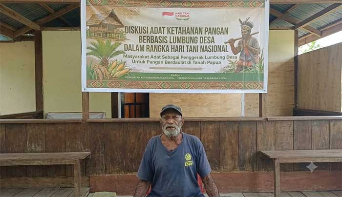 Ondoafi Bagaiserwar Imbau Warga Tak Terprovokasi Isu Keamanan, Perkuat Ketahanan Pangan Lewat Lumbung Desa