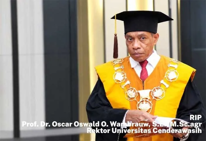 Dekan FH Uncen Yustus Pondayar Sampaikan Duka atas Wafatnya Rektor Universitas Cenderawasih
