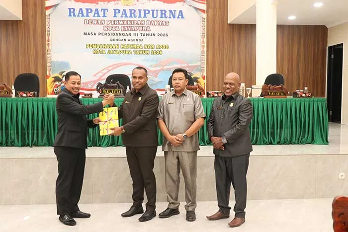 DPRK Jayapura Tetapkan 8 Raperda Non-APBD 2026 Menjadi Perda