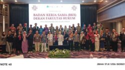 Dekan FH Uncen Yustus Pondayar Ikuti Pertemuan BKS Dekan PTN, Bahas Penguatan Kurikulum dan Sinergi Global