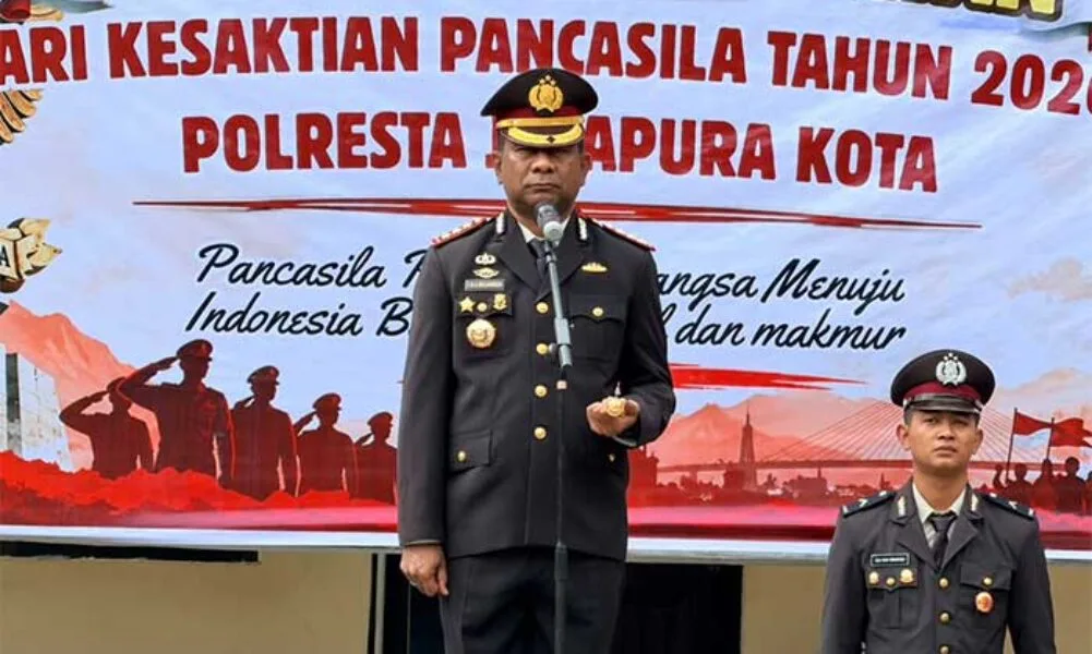 Hari Kesaktian Pancasila, Kapolresta Jayapura Ajak Personel Implementasikan Nilai Pancasila